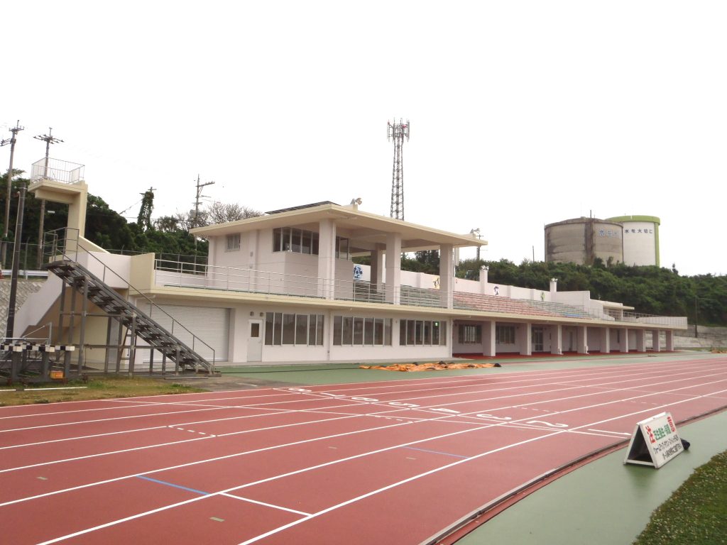 沖縄県宮古島市立陸上競技場【宮古島市】BEFORE