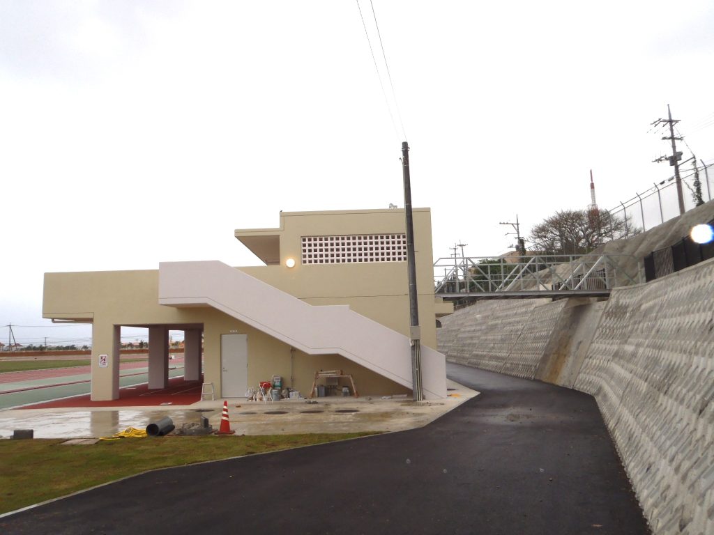 沖縄県宮古島市立陸上競技場【宮古島市】BEFORE